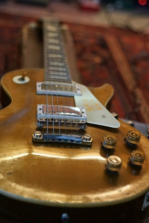 1953年製Gibson Les Paul Goldtop Conversion of K&M guitar's Labor